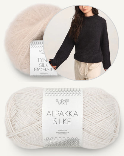 Franky Pull - Alpaga Soie Mohair | délicat et doux au tombé soyeux