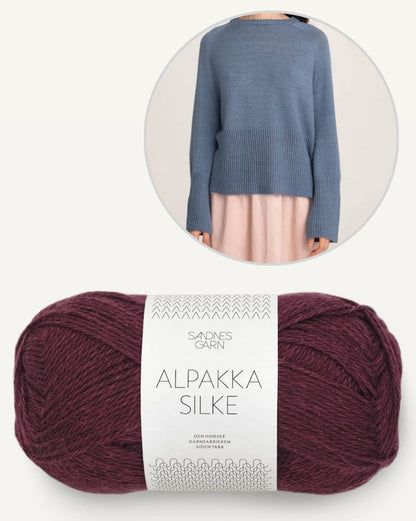 Franky Sweater - Alpakka Silke 