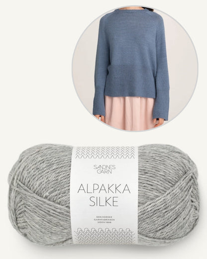 Franky Sweater - Alpakka Silke 