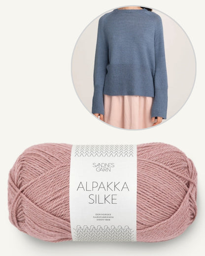 Franky Sweater - Alpakka Silke 