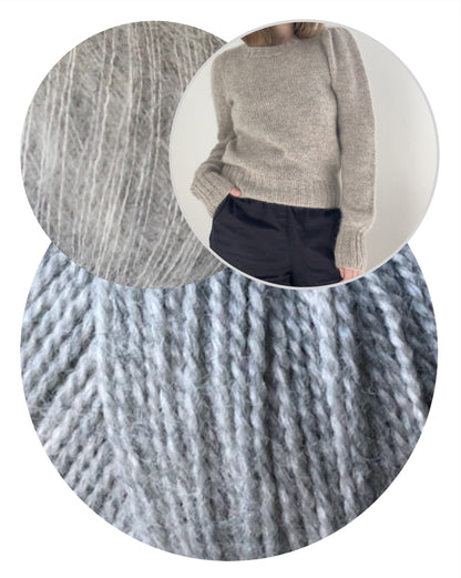 LeKnit abi Blouse mit Wild & Soft und Kid Seta von Gepard Garn 13