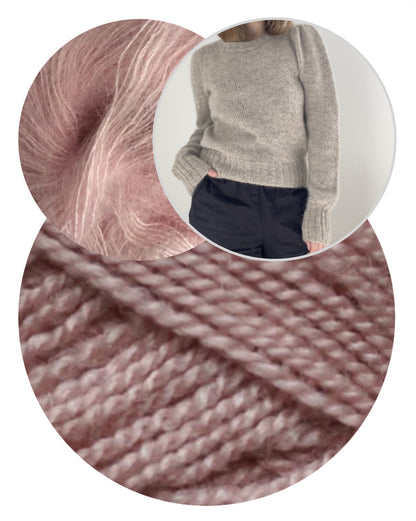 LeKnit abi Blouse mit Wild & Soft und Kid Seta von Gepard Garn 15