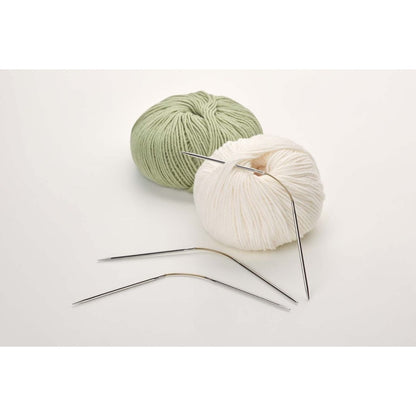 Aiguilles à tricoter pour bas CraSyTrio - 21cm 