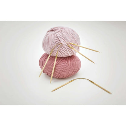 CraSyTrio Strumpfstricknadeln Bambus - 24cm