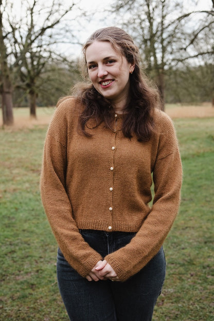 Hirismakes Iris Cardigan mit Merino und Soft Silk Mohair von Knitting for Olive 7