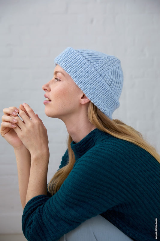 Basic Kiss Hat | soft and light made from Cashmere Kiss by Lana Grossa