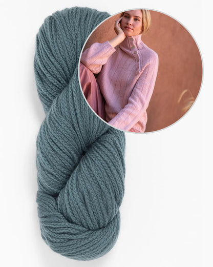 Pull Viga | douceur romantique en laine Far de Woolfolk