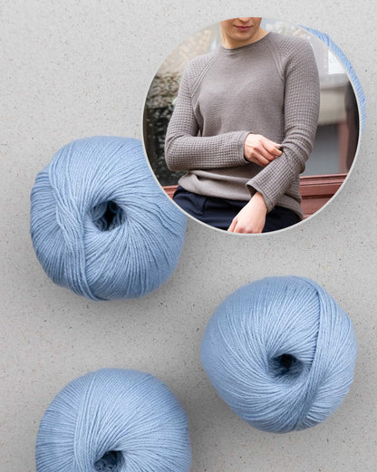 Inside Out Sweater | delicate and light from Saffira by Pascuali