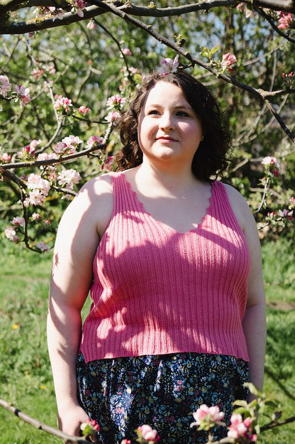Caraco Bedruthan | inspiré de la côte rocheuse de Pure Silk by Knitting for Olive