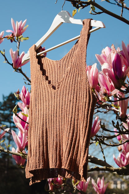 Caraco Bedruthan | inspiré de la côte rocheuse de Pure Silk by Knitting for Olive