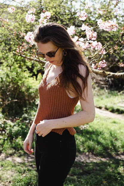 Caraco Bedruthan | inspiré de la côte rocheuse de Pure Silk by Knitting for Olive
