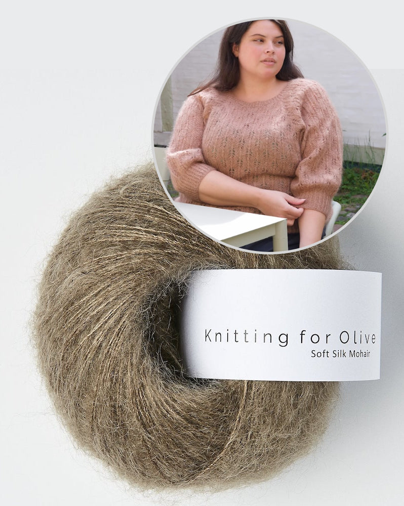 Isolde Blouse von Knitting for Olive mit Soft Silk Mohair 17