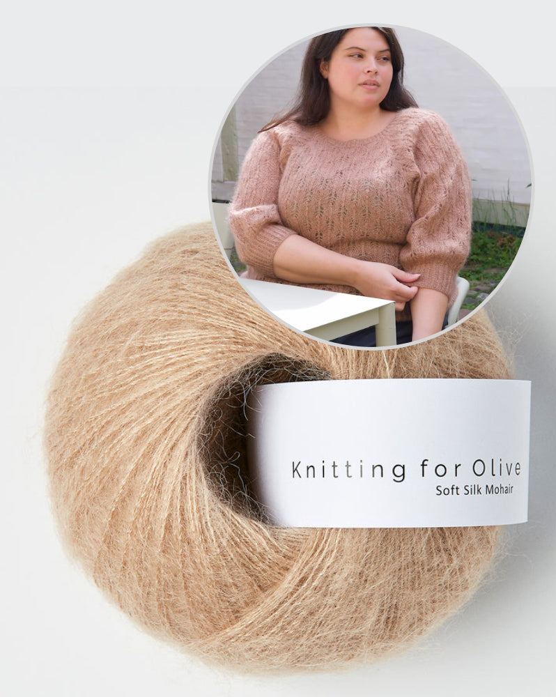 Isolde Blouse von Knitting for Olive mit Soft Silk Mohair 21