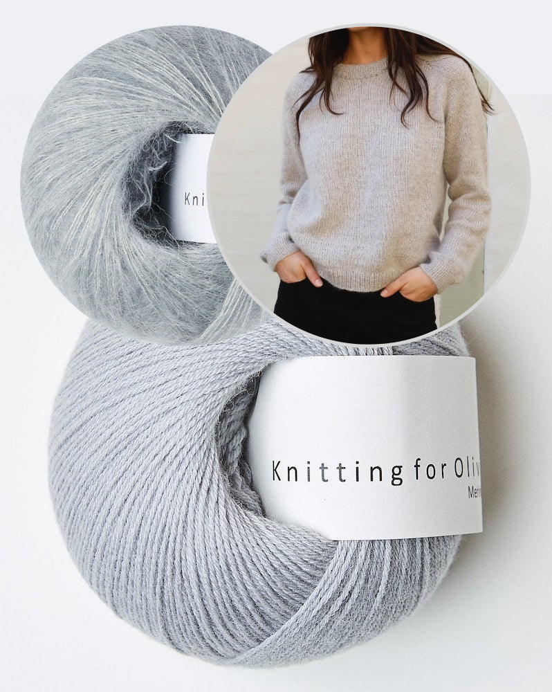 Knitting for Olive It´s not a Sweatshirt mit Merino und Soft Silk Mohair von Knitting for Olive 16