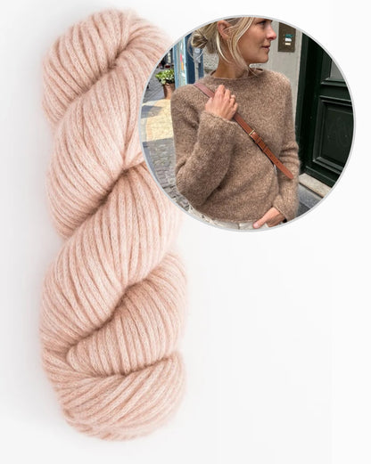 Ivy Sweater - Luft | fin pullover, ekstremt blød, fremstillet af Luft fra Woolfolk