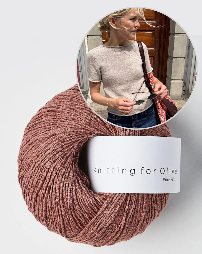     Ivy Tee von PetiteKnit mit Pure Silk von Knitting for Olive 10