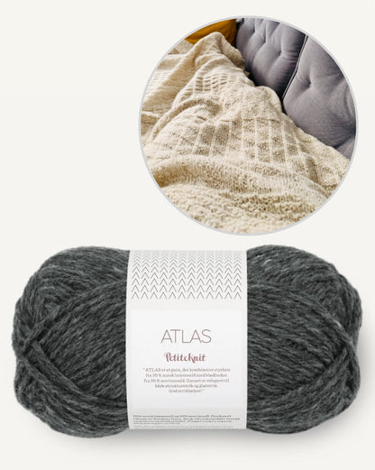 Rabea von gute-garne Jahresdecke mit Atlas von Sandnes Garn 33