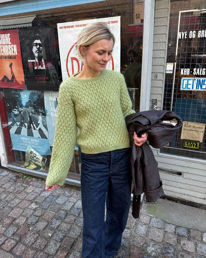 Jenny Blouse | fluffy smock pattern from Sunday and Primo Tynn Silk Mohair by Sandnes Garn