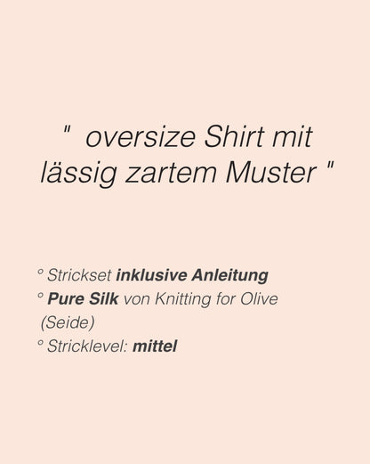 Caidree Joplin Shirt mit Pure Silk von Knitting for Olive 2