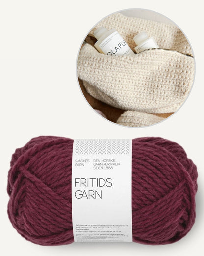 Juliette Bag - Tema 77 | wunderschönes Projekt aus Fritidsgarn von Sandnes Garn
