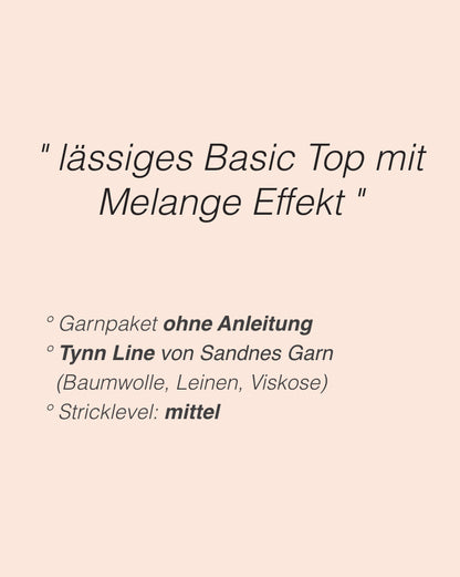 June Top | schlicht und schön aus Tynn Line von Sandnes Garn