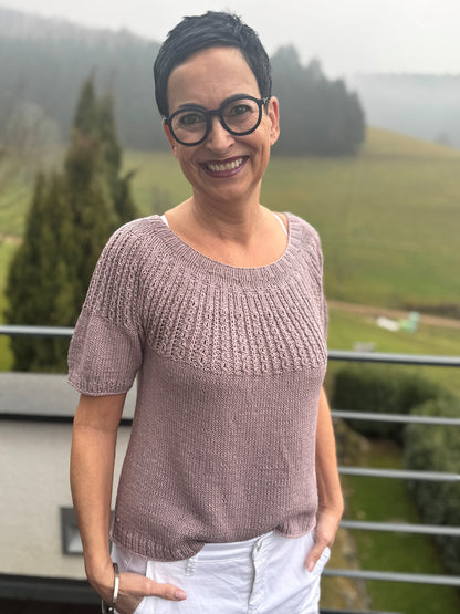 Cersei Tee | motif léger en cachemire Sole de Pascuali