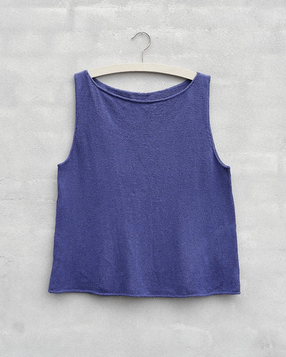 Sigrid Top | let A-formet model i ren silke fra Knitting for Olive