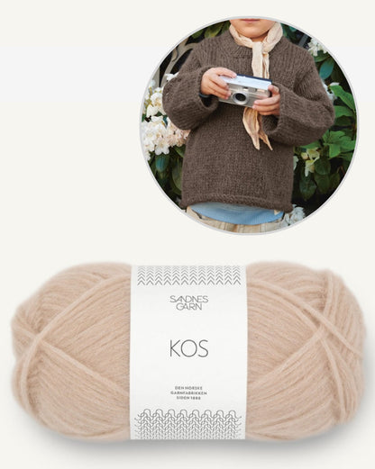 Kinsley Sweater Junior Kos Edition | Set of yarn and instructions from collection 2408 - Mykt til Barn 