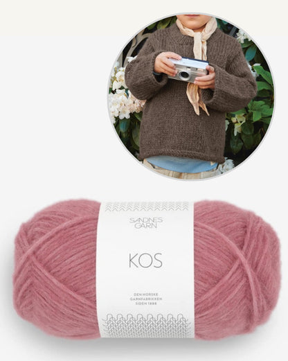 Kinsley Sweater Junior Kos Edition | Set of yarn and instructions from collection 2408 - Mykt til Barn 