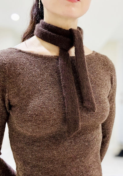 Little Ribbon Scarf | zart und super vielseitig aus Cashmere von Sandnes Garn