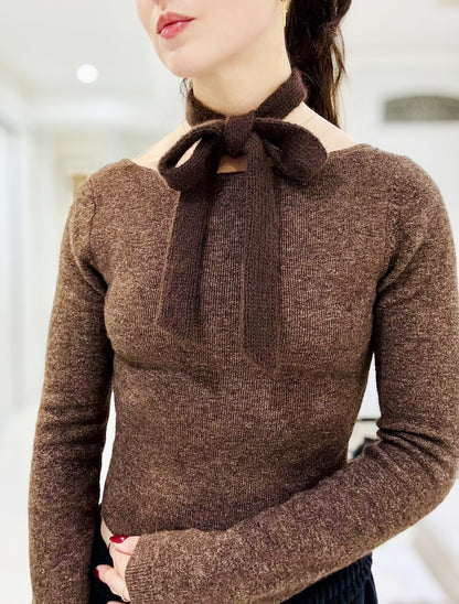 Little Ribbon Scarf | zart und super vielseitig aus Cashmere von Sandnes Garn