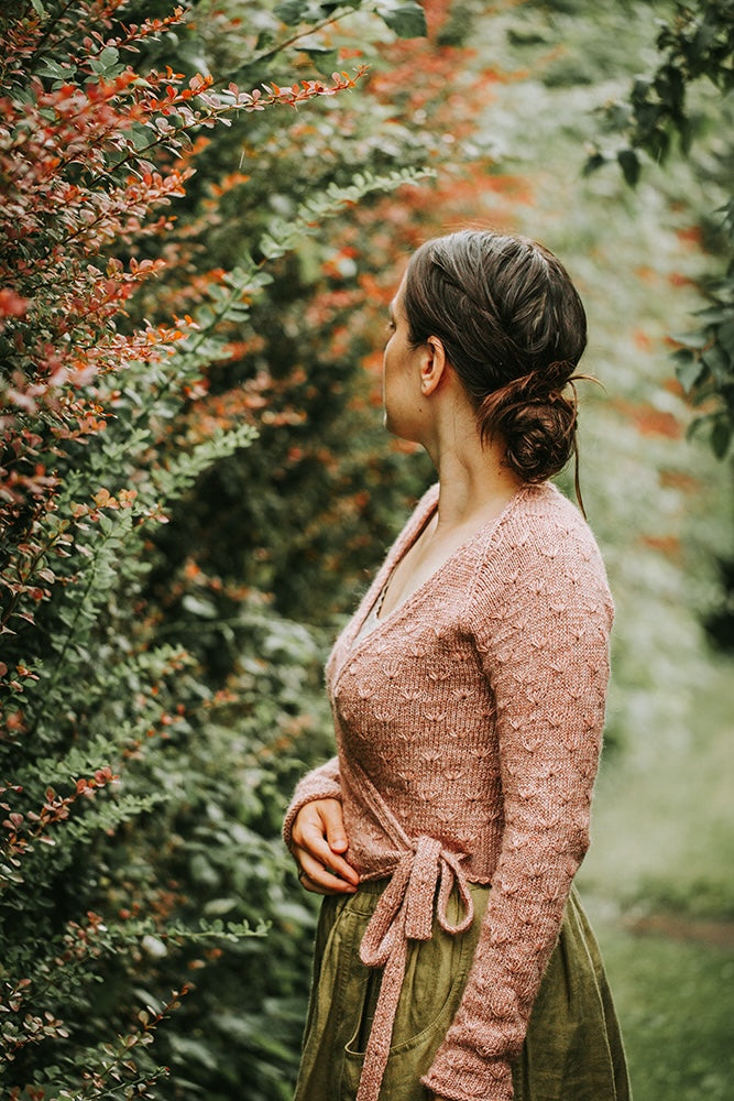 Kleinigkeitenliebe Gilet cache-cœur Fleur des prés (PDF) - Instructions