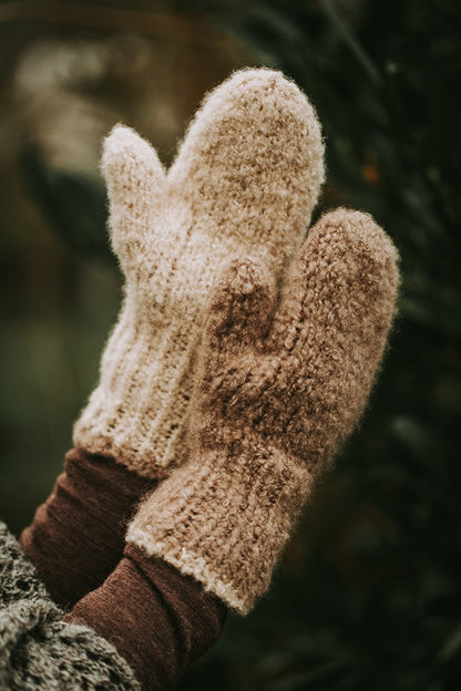 Mellow Mittens | wunderschöne Fäustlinge mit Poppy von Sandnes Garn