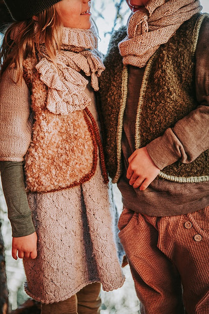 Mellow Vest Kids | super kuschelweich aus Teddy Dear von Gepard und Brisa von BC Garn