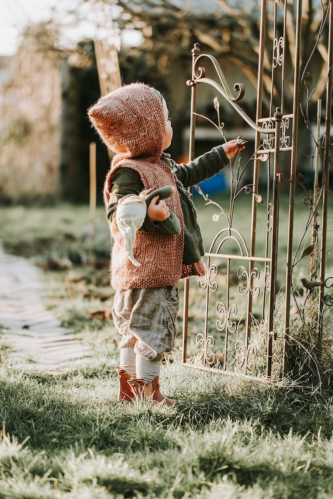 Kleinigkeitenliebe Gilet Wiesenblume Enfants (PDF) - Instructions