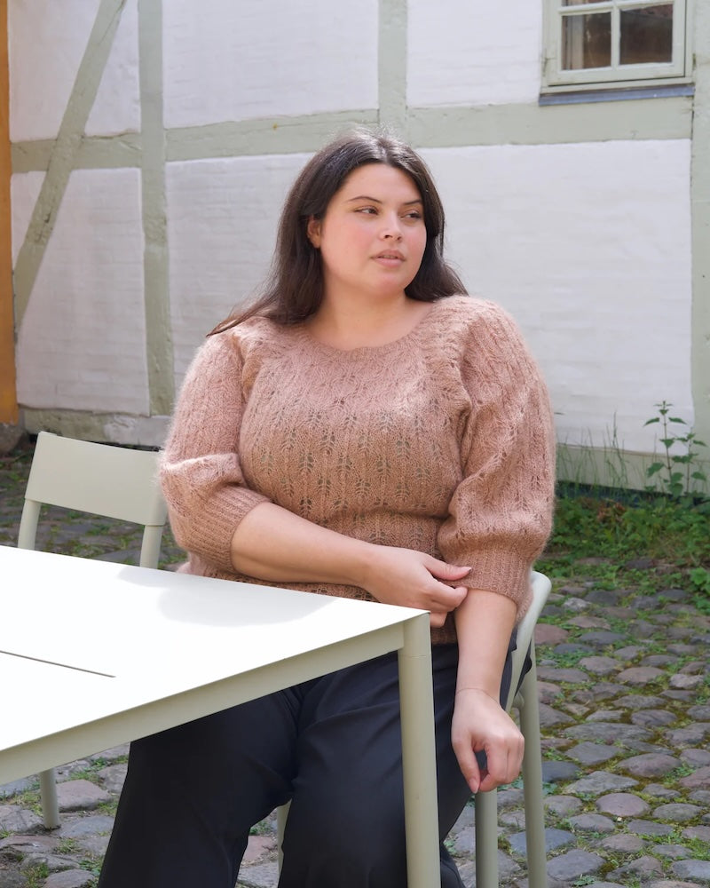 Isolde Blouse von Knitting for Olive mit Soft Silk Mohair 1
