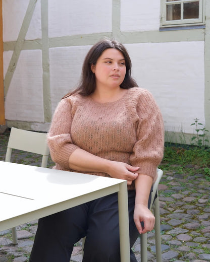Isolde Blouse von Knitting for Olive mit Soft Silk Mohair 1
