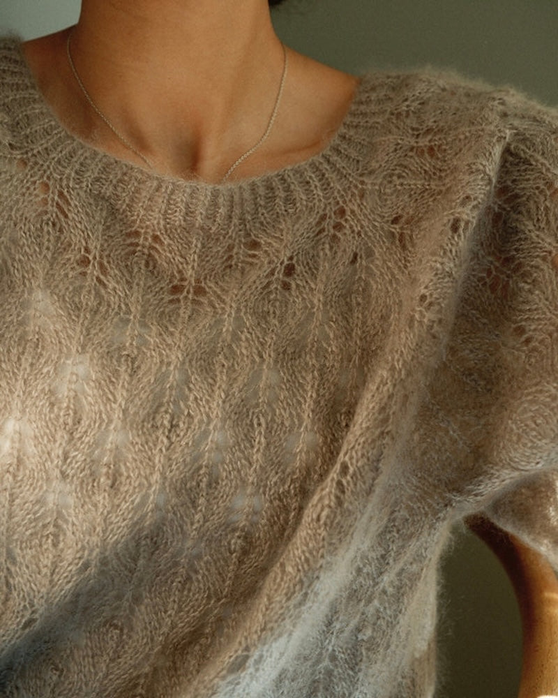 Isolde Blouse von Knitting for Olive mit Soft Silk Mohair 8