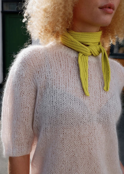 Alex Scarf - small | Knitting kit with instructions (German) as PDF 