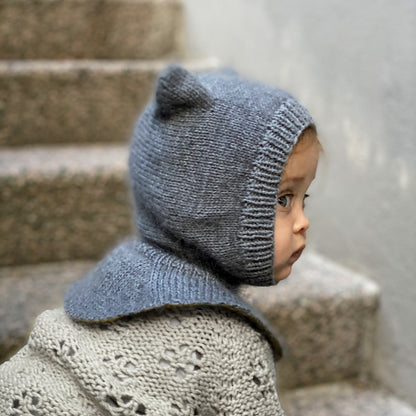Baby Bear Balaclava mit Merino und Soft Silk Mohair von Knitting for Olive 2