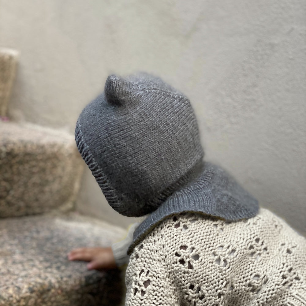 Baby Bear Balaclava mit Merino und Soft Silk Mohair von Knitting for Olive 8