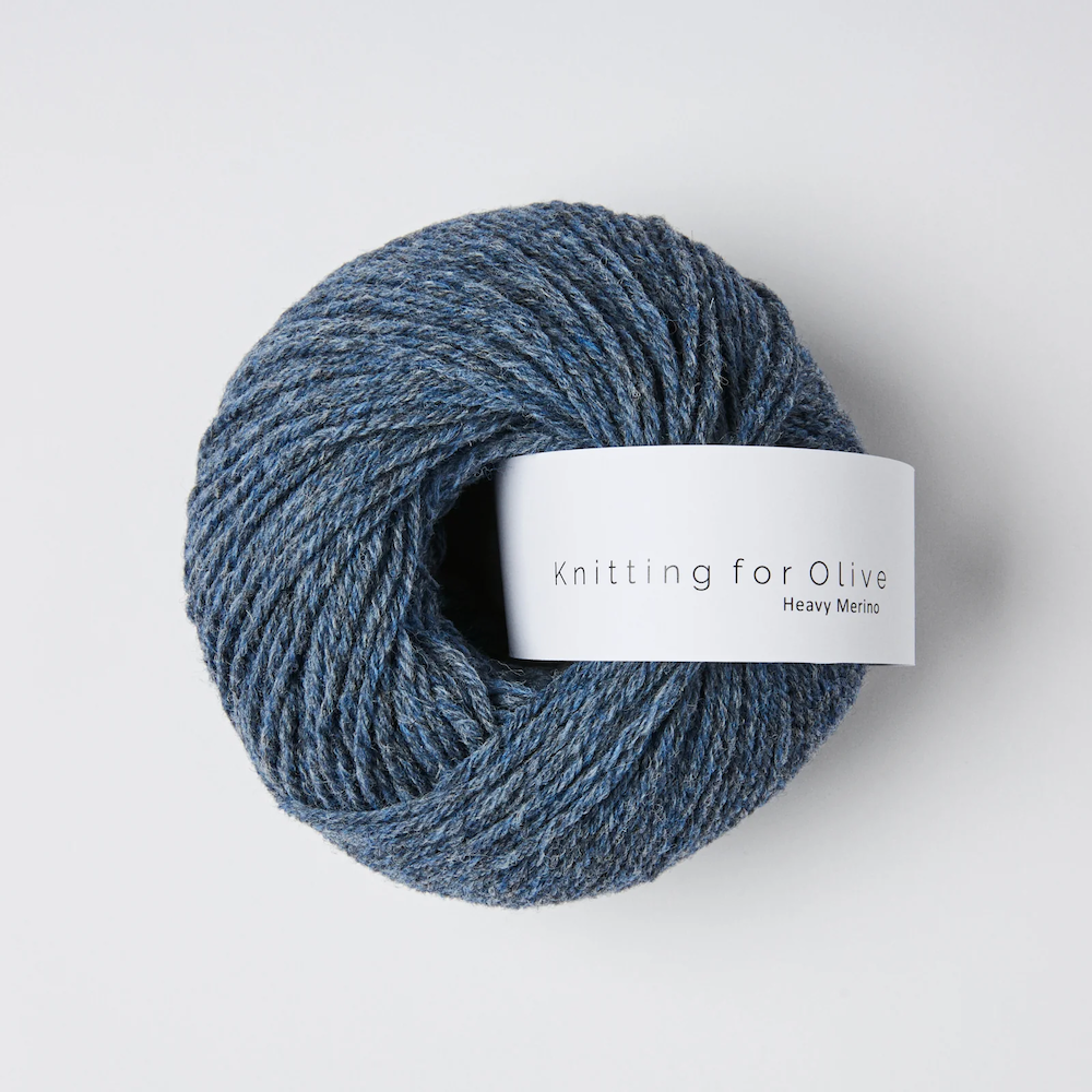 Knitting for Olive Heavy Merino Farbe blue whale