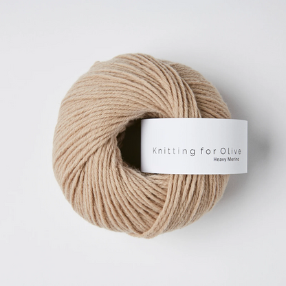 Knitting for Olive Heavy Merino Farbe mushroom rose