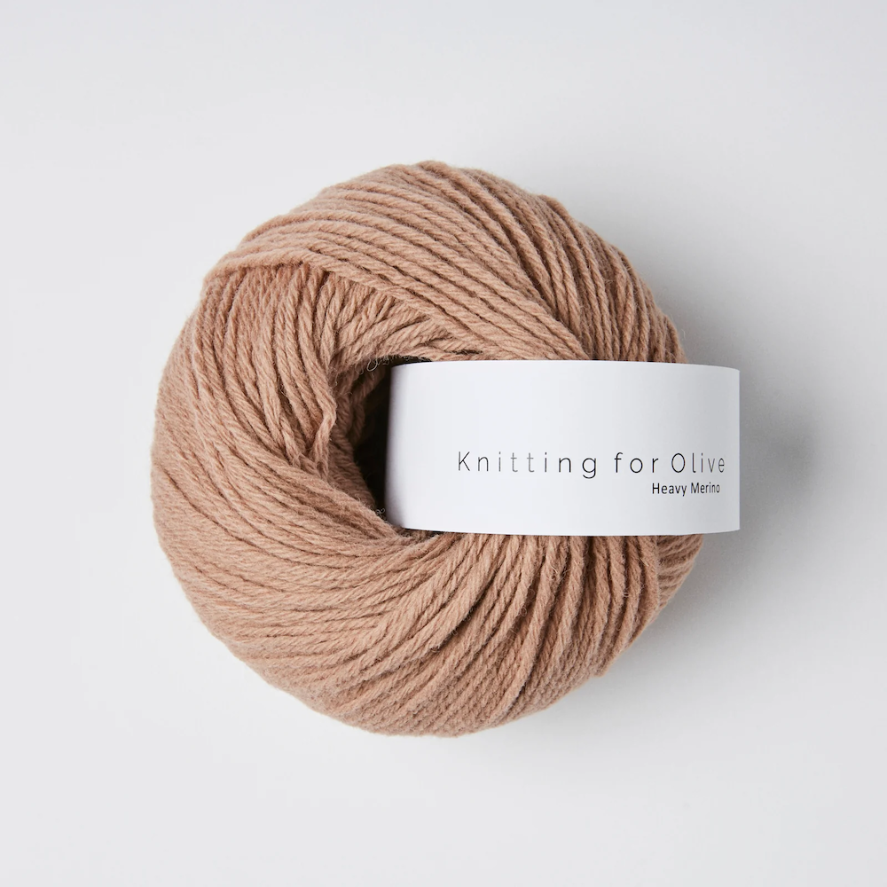 Knitting for Olive Heavy Merino Farbe rose clay