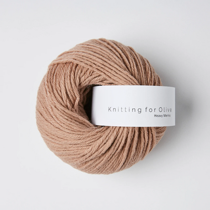 Knitting for Olive Heavy Merino Farbe rose clay