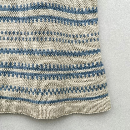 Lima Top | motif graphique en coton mérinos de Knitting for Olive