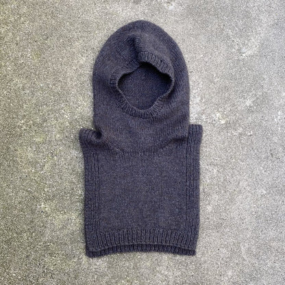 Winter Hood Knitting for Olive mit Heavy Merino und Soft Silk Mohair 2