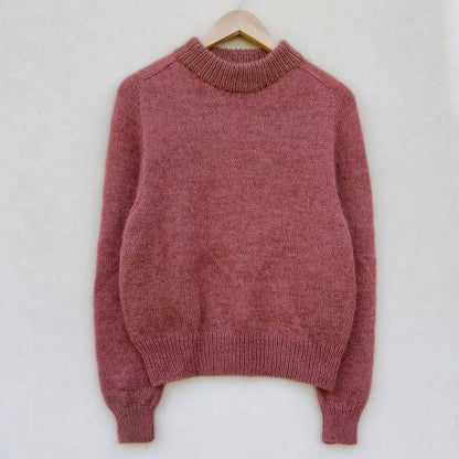Carlie Sweater | décontracté et élégant en mérinos et Soft Silk Mohair de Knitting for Olive
