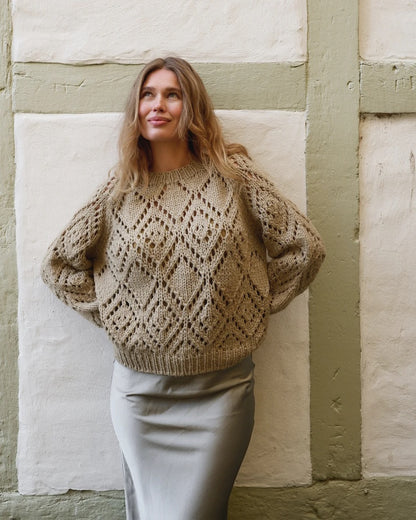 Clotilde Sweater von Knitting for Olive mit Heavy Merino und Soft Silk Mohair 