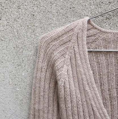 Darling Wrap | ravissant cardigan portefeuille en mérinos et soie douce